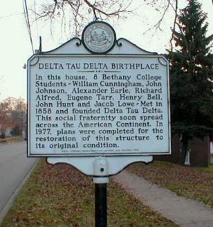 Delta Tau Delta sign