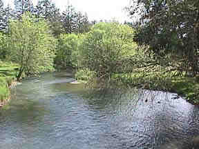 Mill Creek at Turner, Oregon