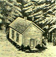 Drawing of Mt. Pleasant Church Building