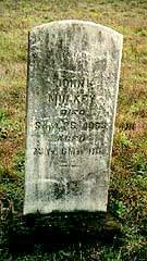 John F. Mulkey stone 