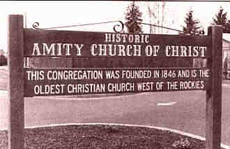 Historic Amity sign - 10.2 K